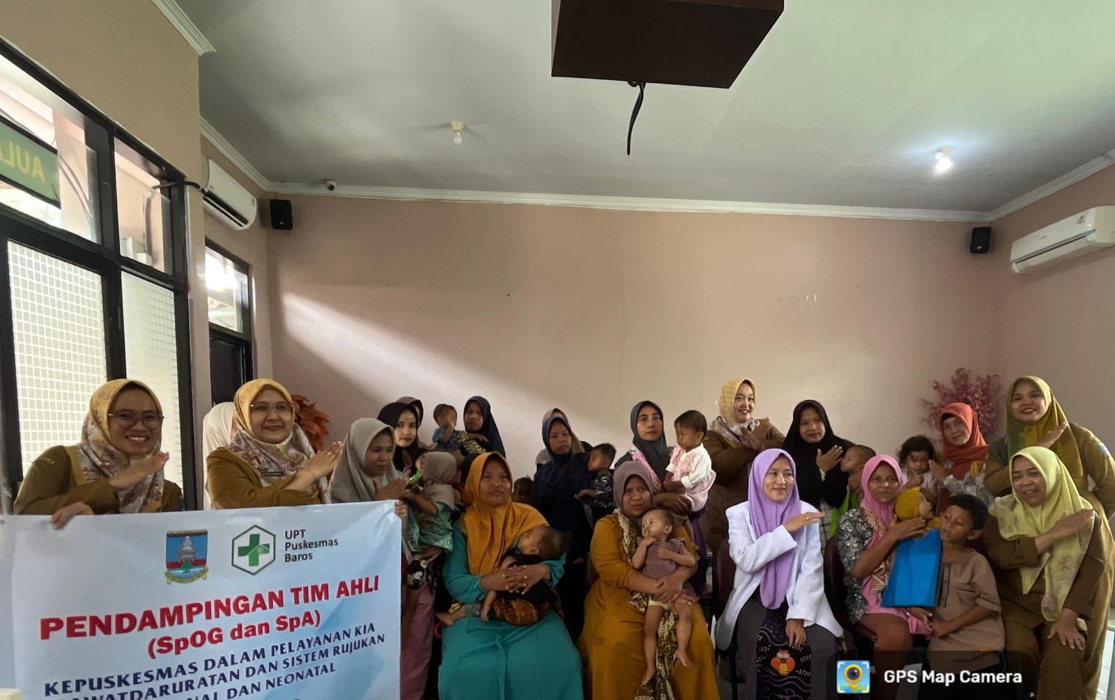 Pendampingan Tim Ahli (SpA dan SpOG) ke UPT Puskesmas Baros