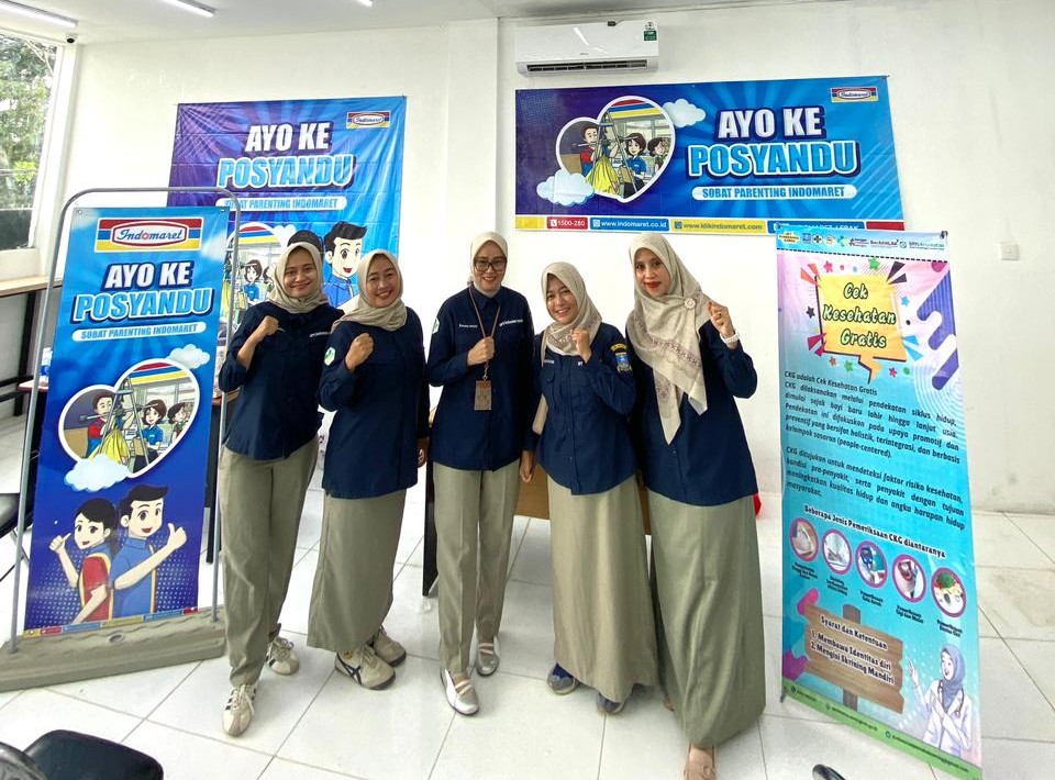 Cek Kesehatan Gratis (CKG) Masyarakat di Grand Opening Indomaret Point Coffe di wilayah kecamatan Baros