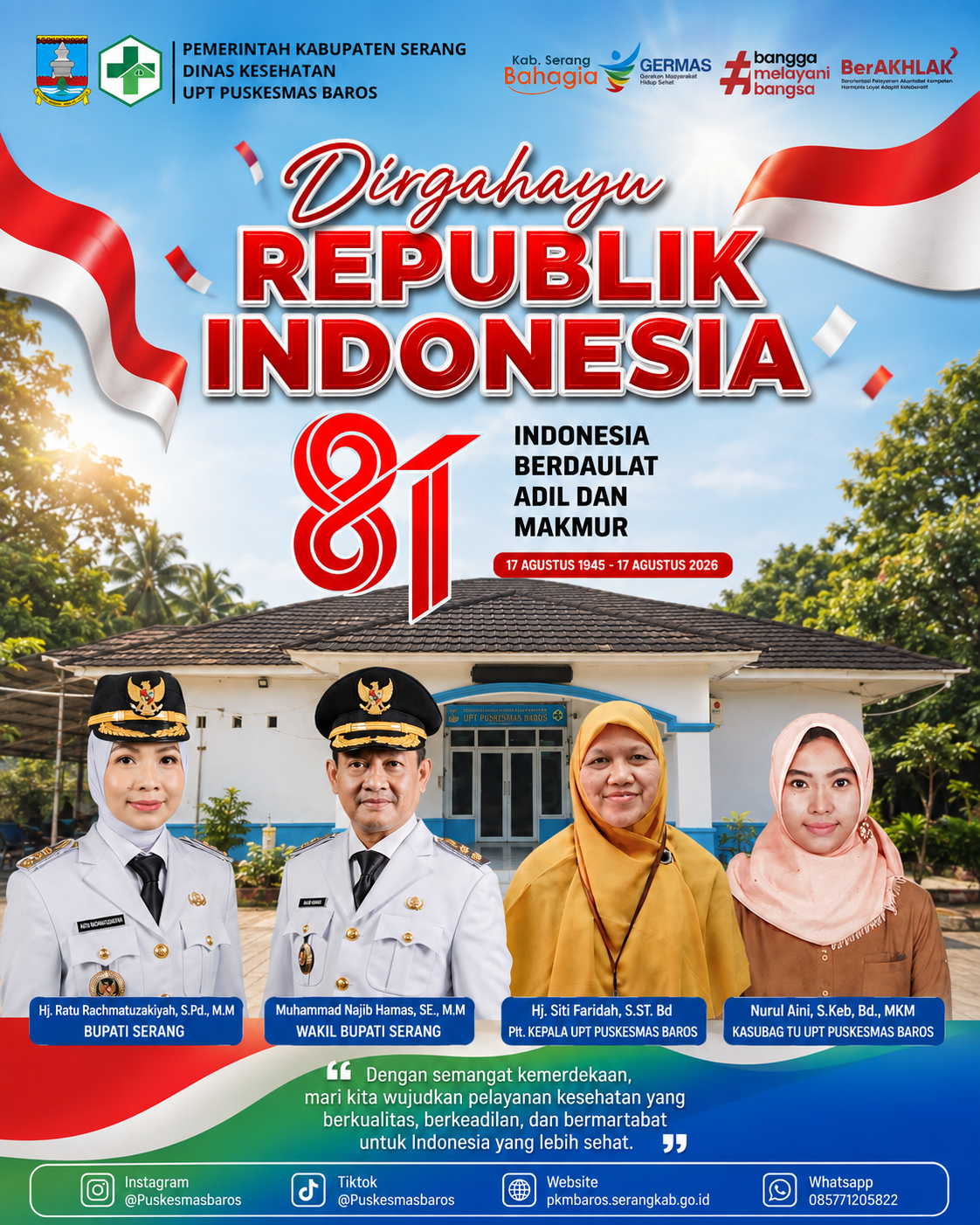 DIRGAHAYU KEMERDEKAAN REPUBLIK INDONESIA KE-81